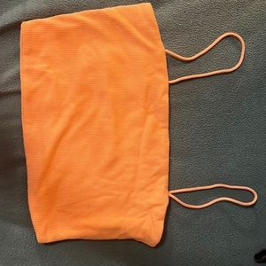 Shein, coral tank top.